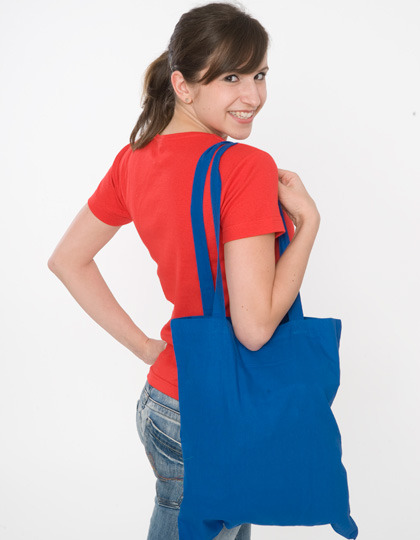 Baumwolltasche mit langen Henkel